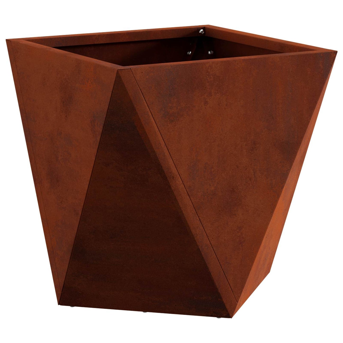 Plantekassed Rusten 30 x 30 x 30 cm Cortenstål