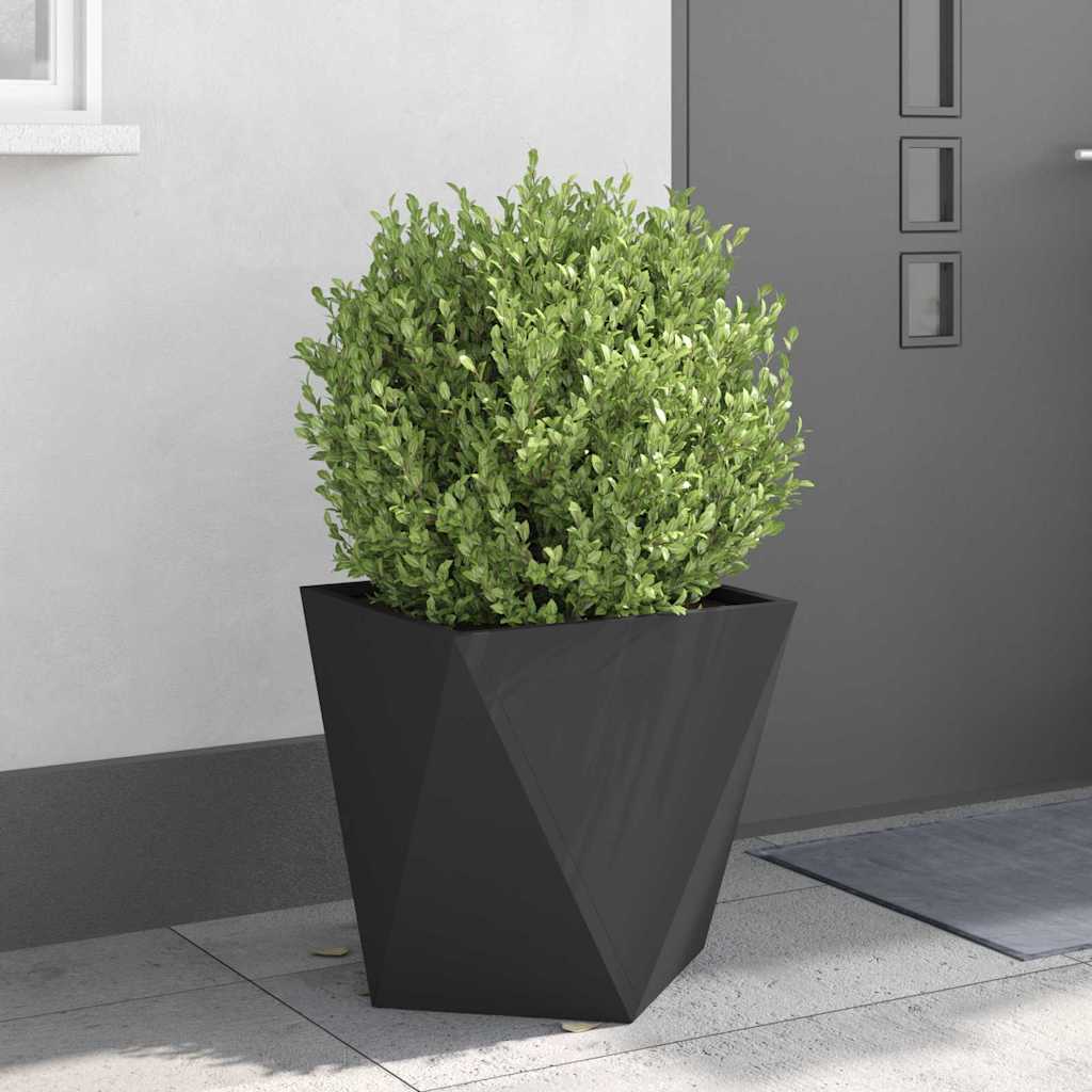 Plantekassed Svart 50 x 50 x 50 cm Stål