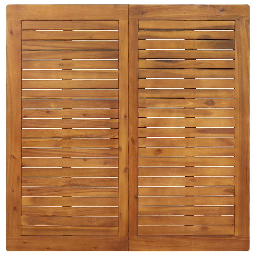 Hage Spisegruppe 3 pcs Grå Solid akasietre