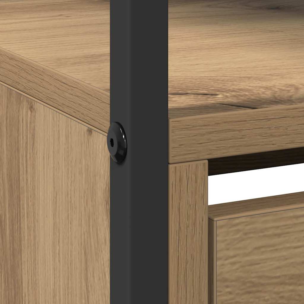 Sko Skap 100 x 34 x 112 cm Konstruert tre Artisan Eik
