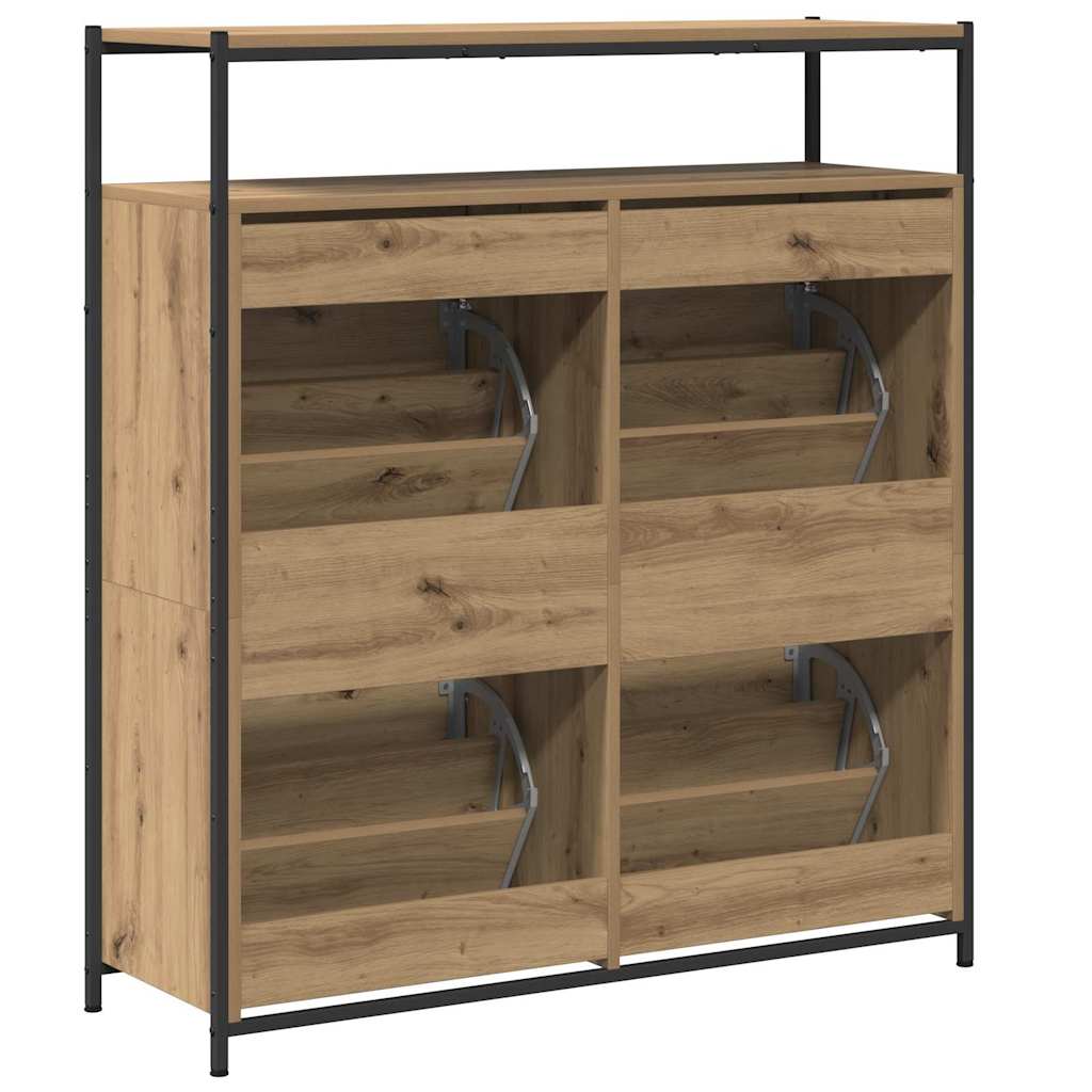Sko Skap 100 x 34 x 112 cm Konstruert tre Artisan Eik