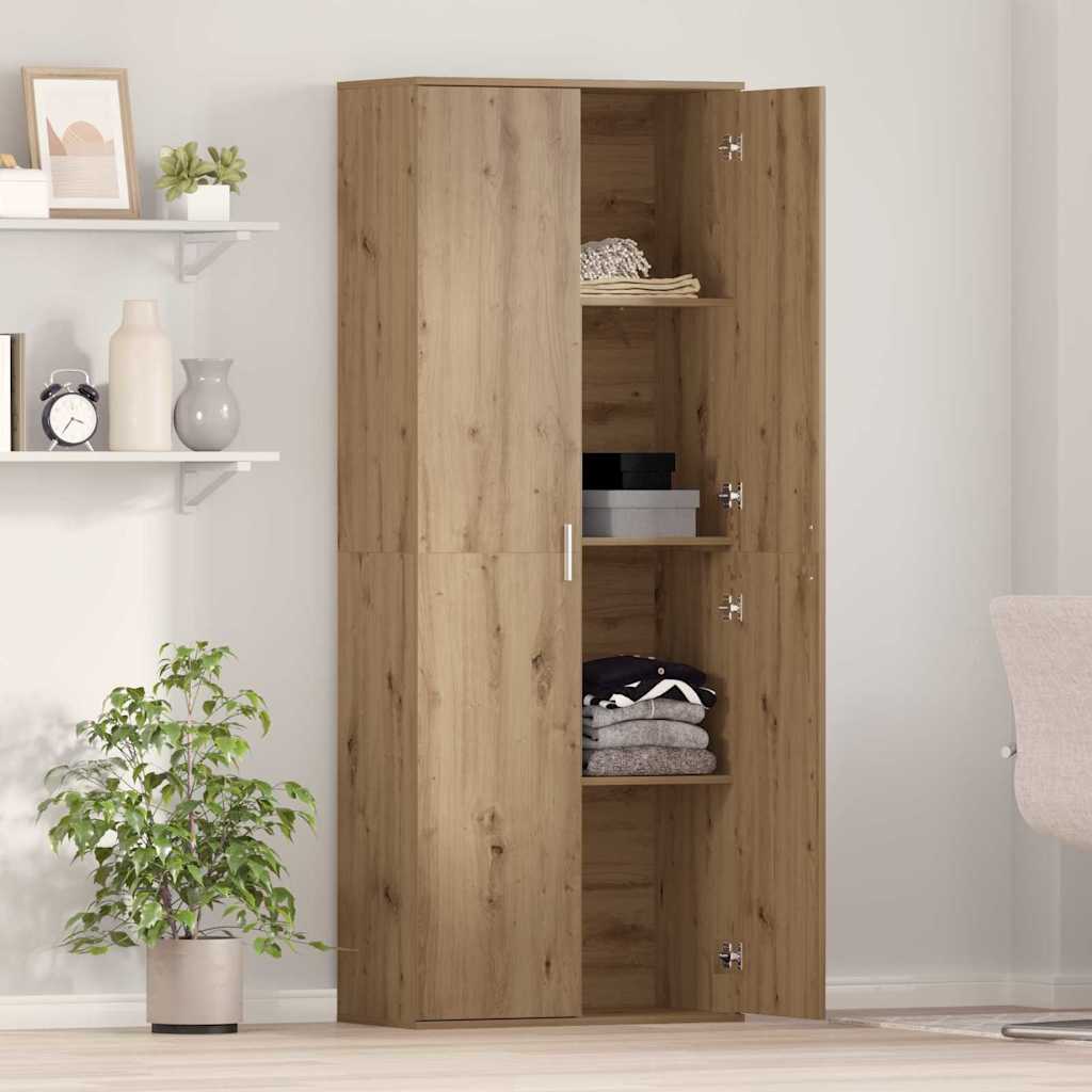 Høyskap 70 x 33.5 x 180 cm Konstruert tre Artisan Eik