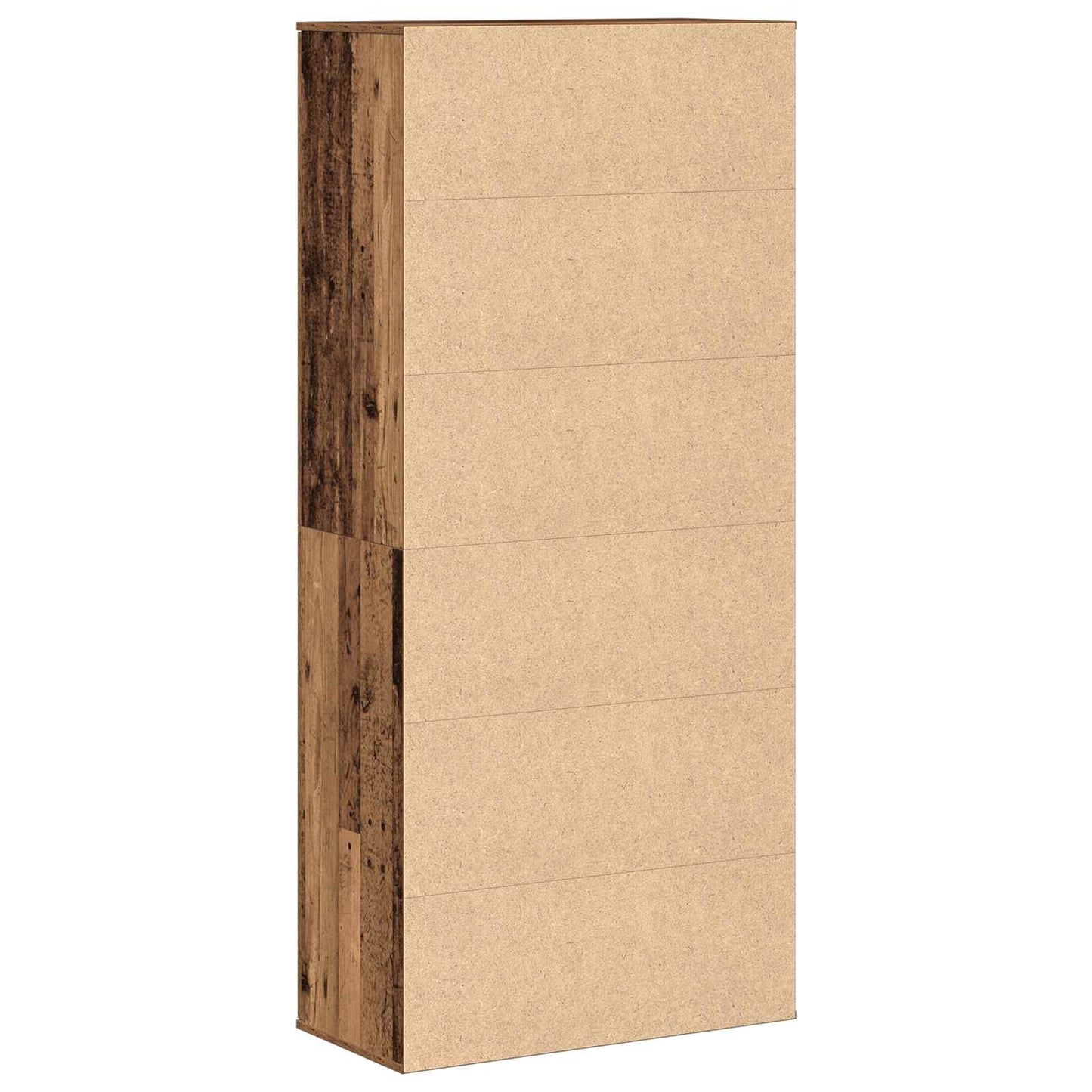 Highboard med hylle Gamle tre 80 x 39 x 178 cm Konstruert tre