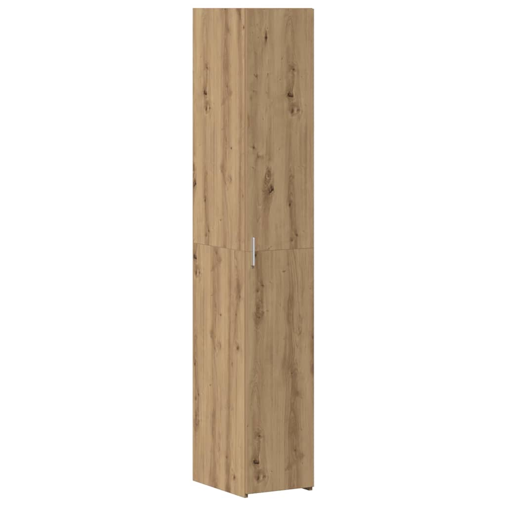 Høyskap 2 pcs Artisan Eik 30 x 42,5 x 185 cm vidaXL