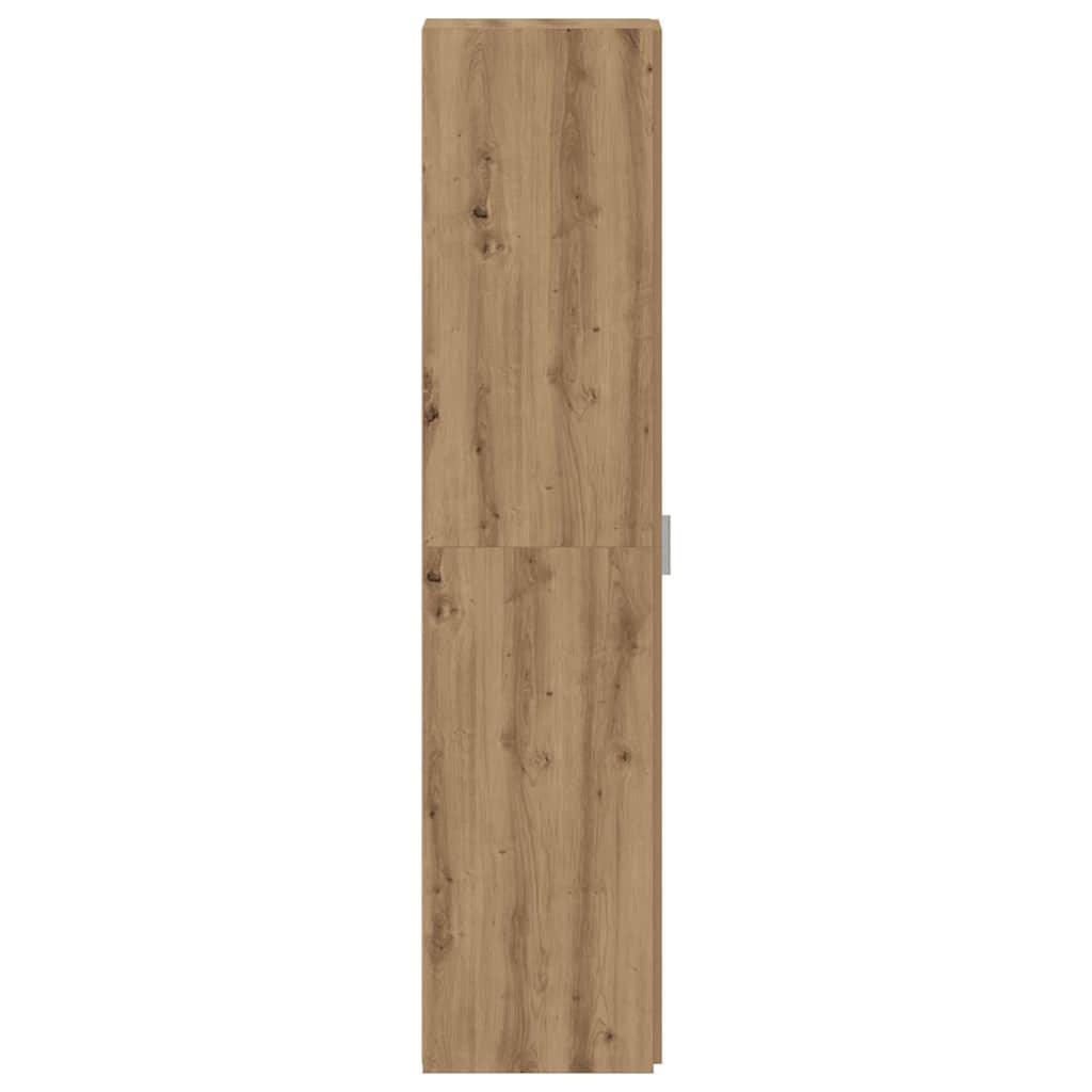 Høyskap 2 pcs Artisan Eik 30 x 42,5 x 185 cm vidaXL