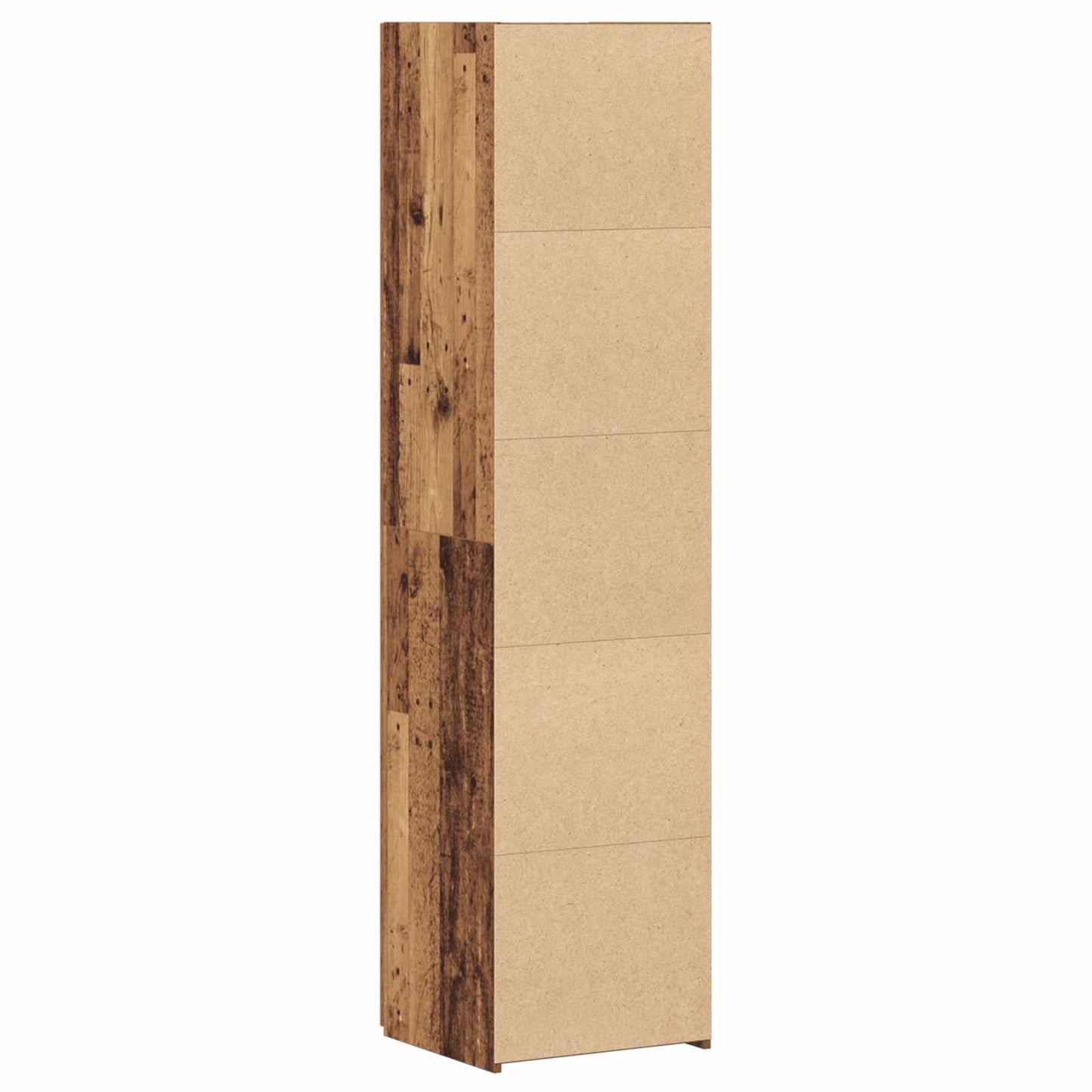 Høyskap 2 pcs Gammelt tre 45 x 42,5 x 185 cm vidaXL