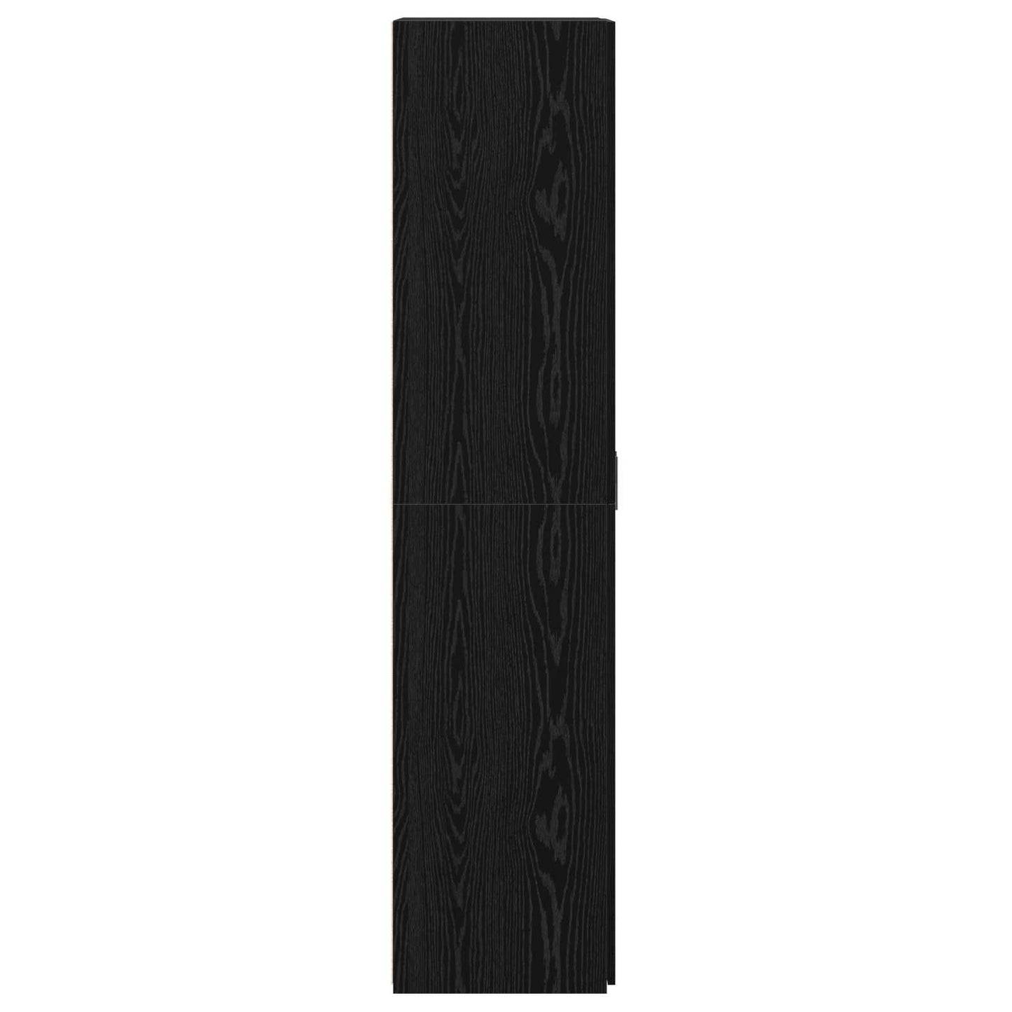 Høyskap 2 pcs Svart Eik 70 x 42,5 x 185 cm vidaXL