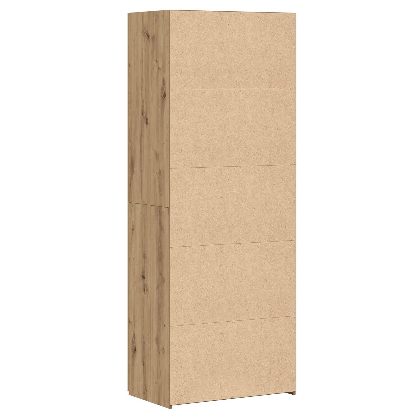 Høyskap artisan eik 70 x 42.5 x 185 cm Konstruert tre vidaXL