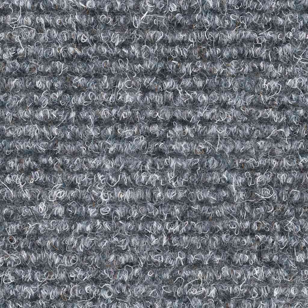 Trappematter selvklebende 20 stk 65x21x4 cm lysegrå halvrund store