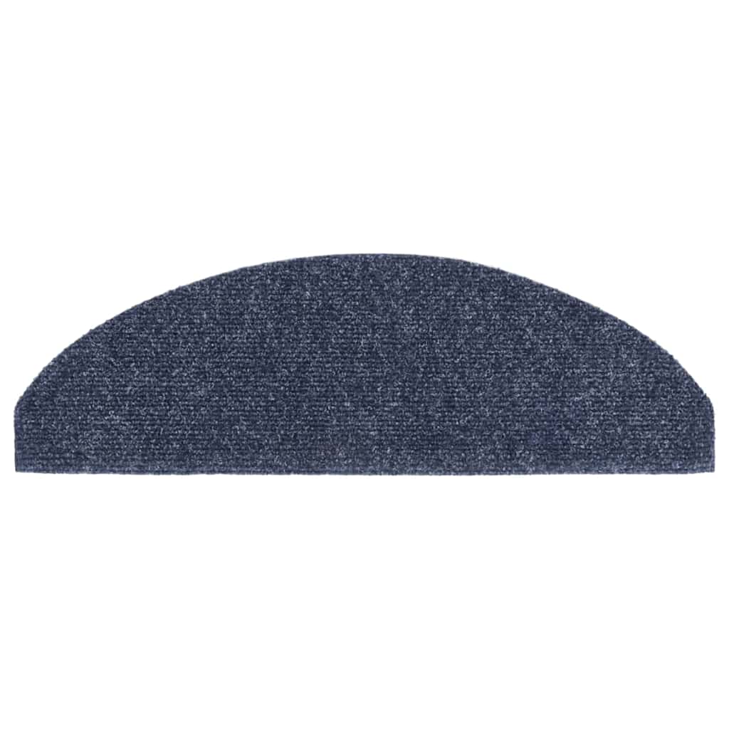 Trappematter selvklebende 20 stk 65x21x4 cm blå halvrund store