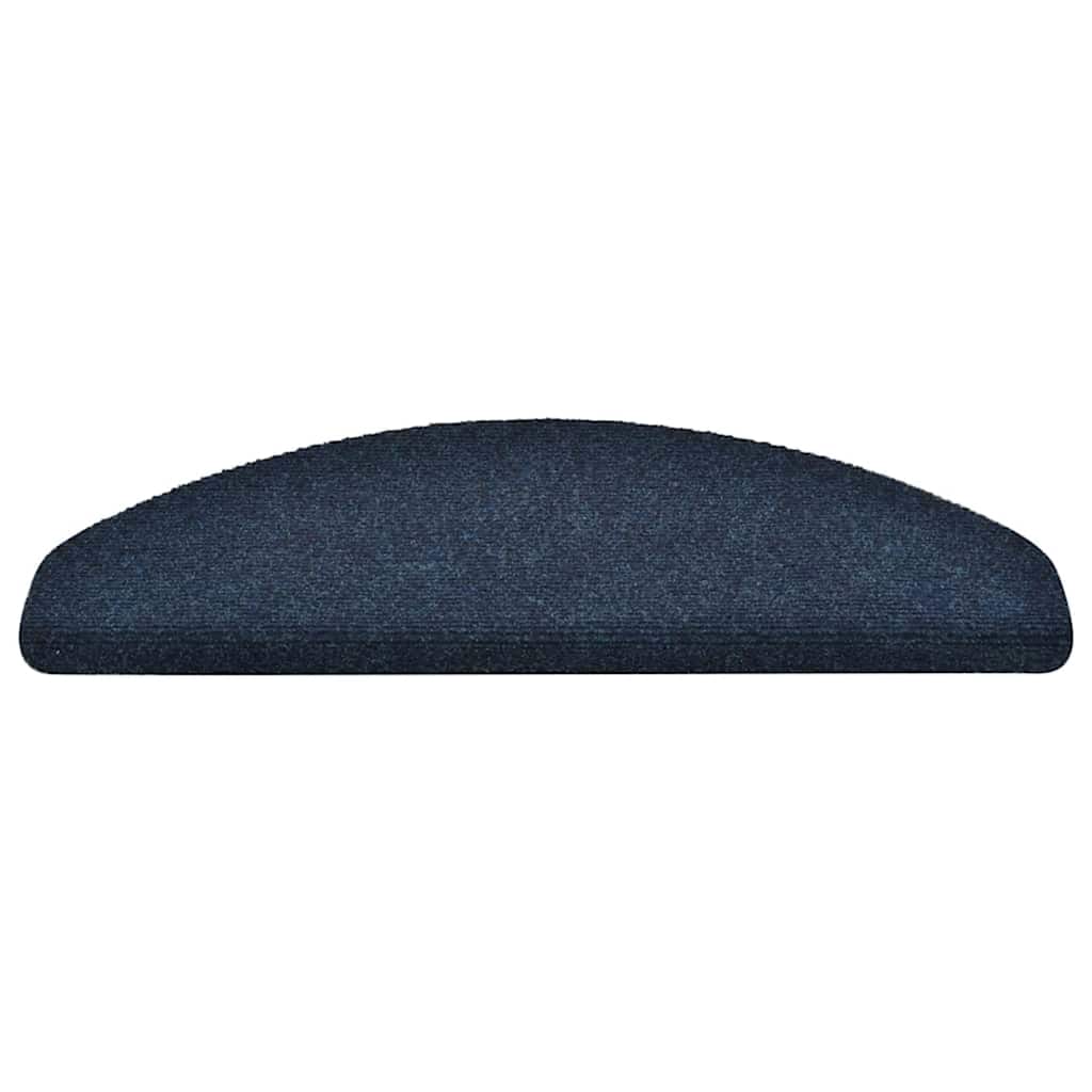 Trappematter selvklebende 20 stk 65x21x4 cm marineblå halvrund store