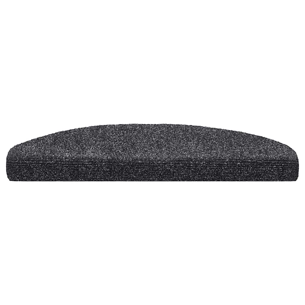 Trappematter selvklebende 30 stk 65x21x4 cm mørkegrå halvrund store