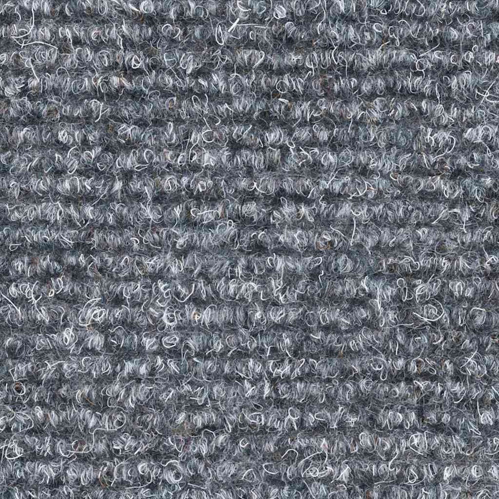 Trappematter selvklebende 30 stk 56x17x3 cm lysegrå halvrund