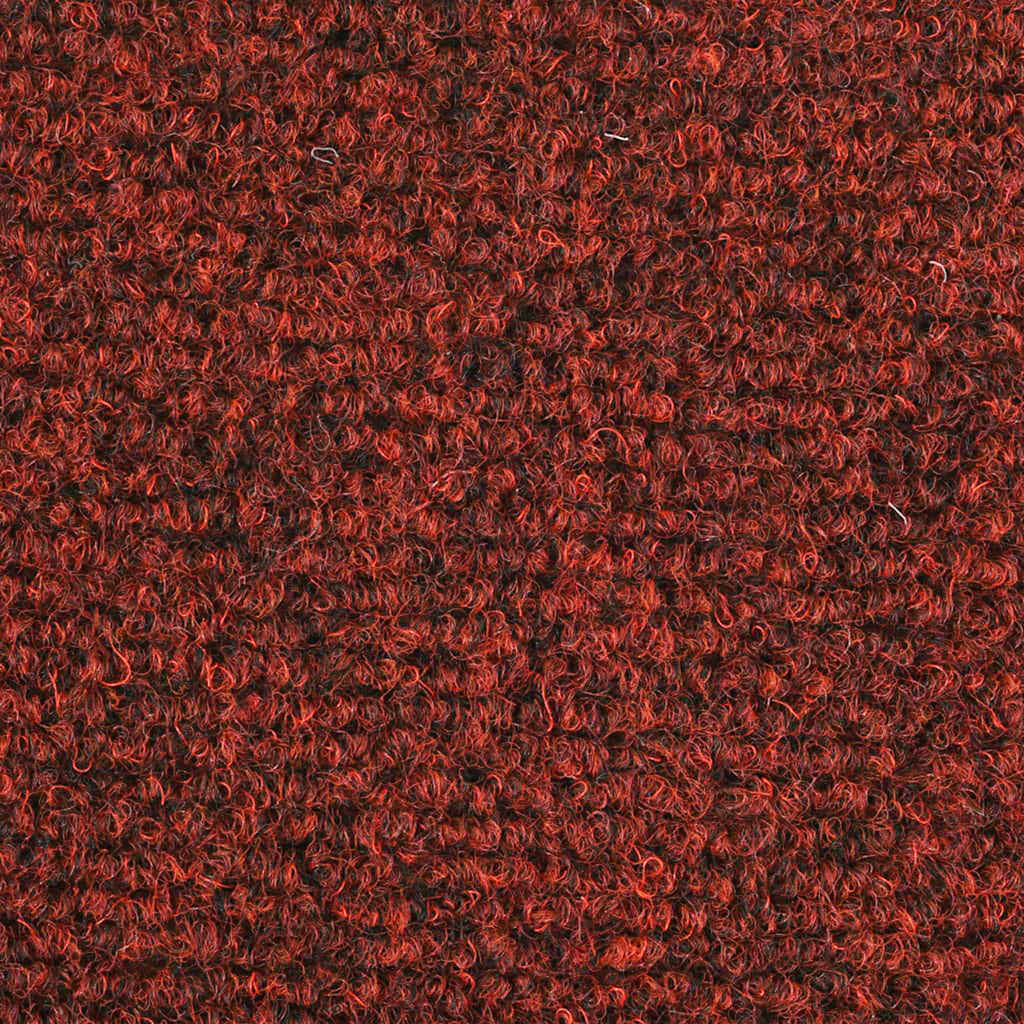 Trappematter selvklebende 30 stk 56x17x3 cm bordeauxrød halvrund