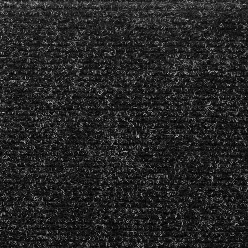 Trappematter selvklebende 30 stk 65x21x4 cm svart rektangulær kant