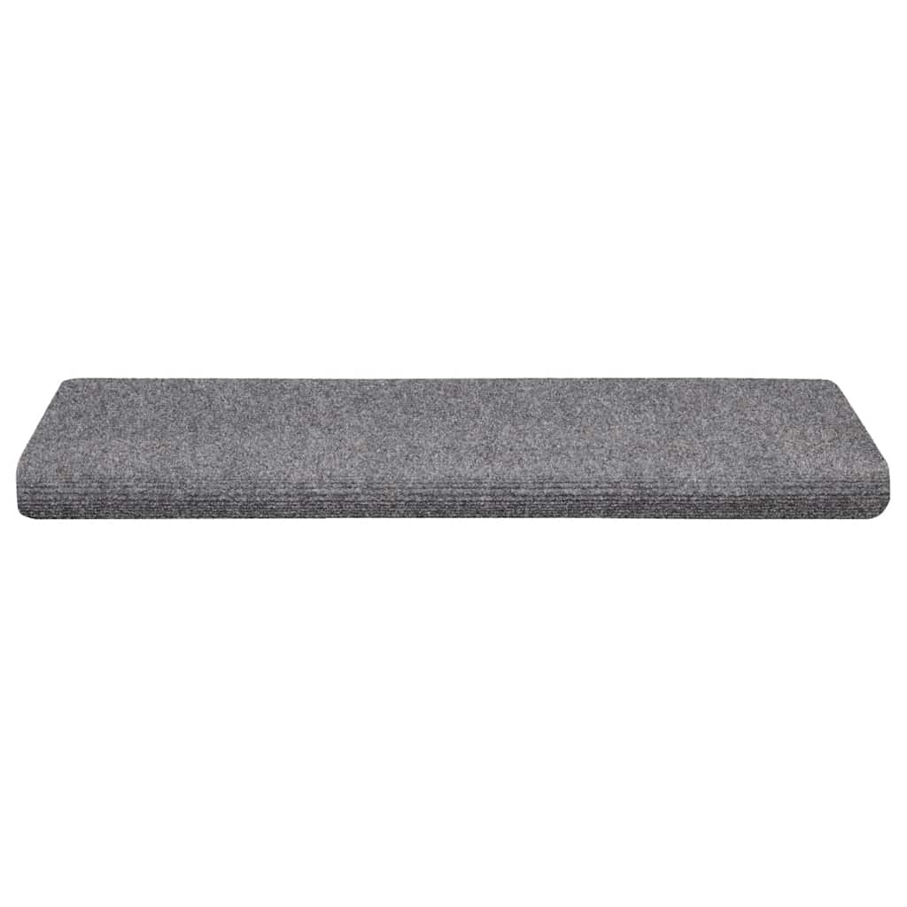 Trappematter selvklebende 30 stk 65x21x4 cm lysegrå rektangulær kant