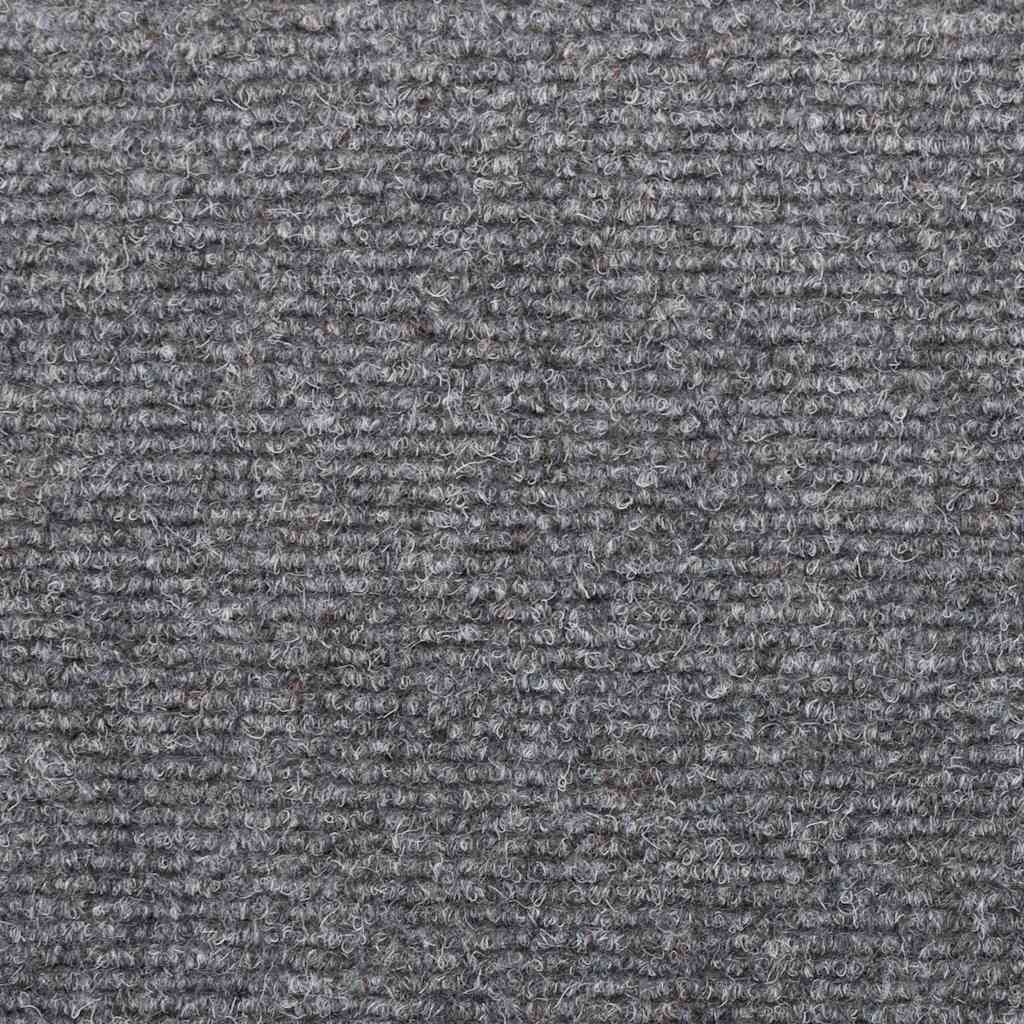 Trappematter selvklebende 30 stk 65x21x4 cm lysegrå rektangulær kant