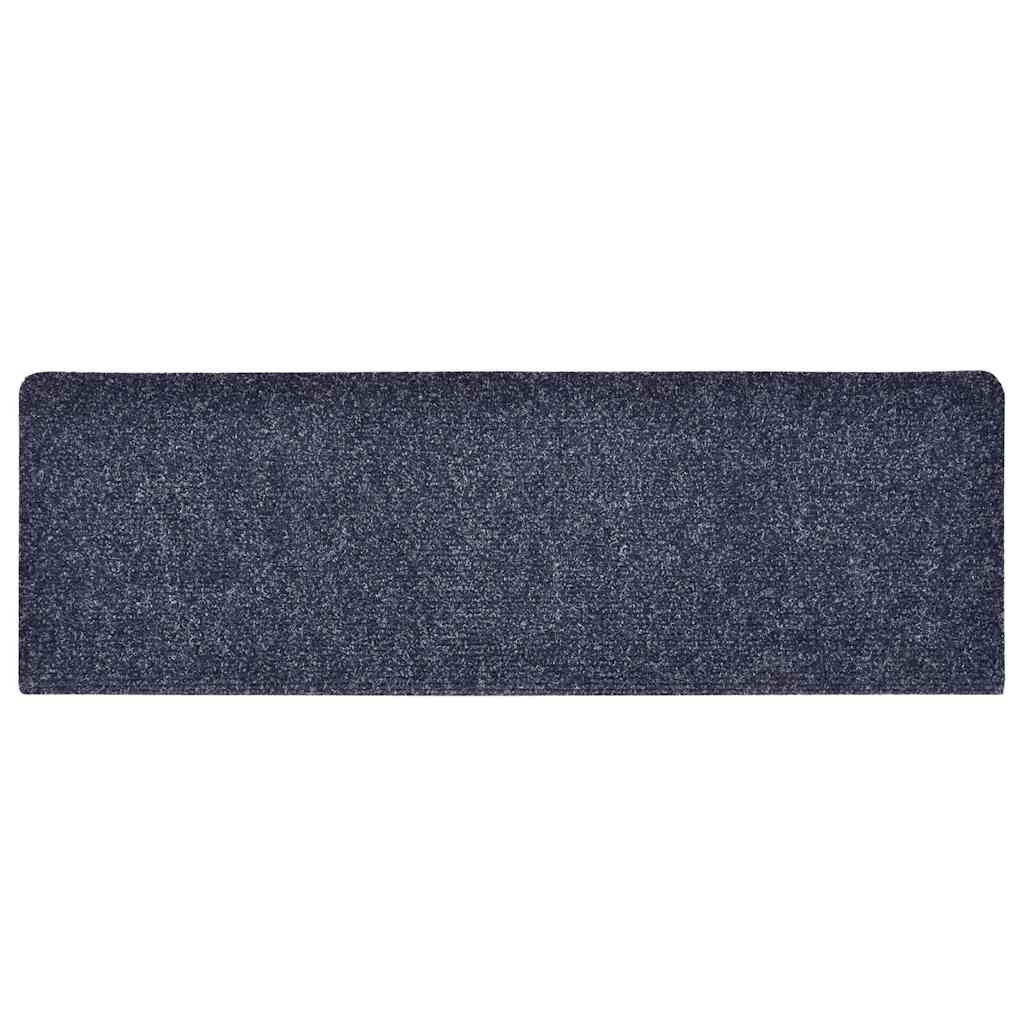 Trappematter selvklebende 30 stk 65x21x4 cm blå rektangulær kant