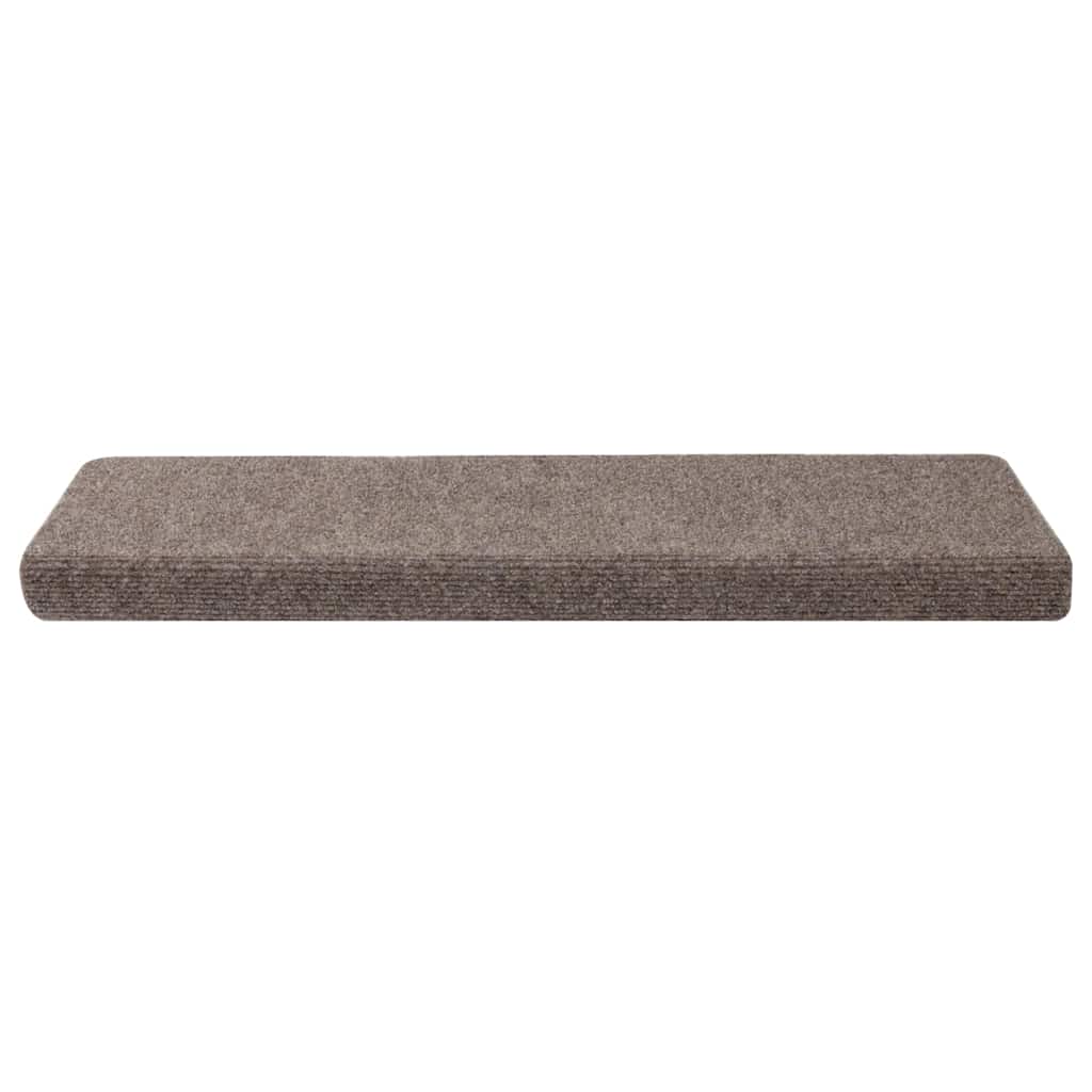 Trappematter selvklebende 30 stk 65x21x4 cm beige rektangulær kant