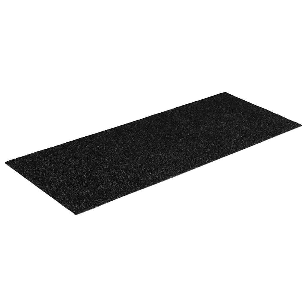 Trappematter selvklebende 30 stk 60x25 cm svarte rektangulære