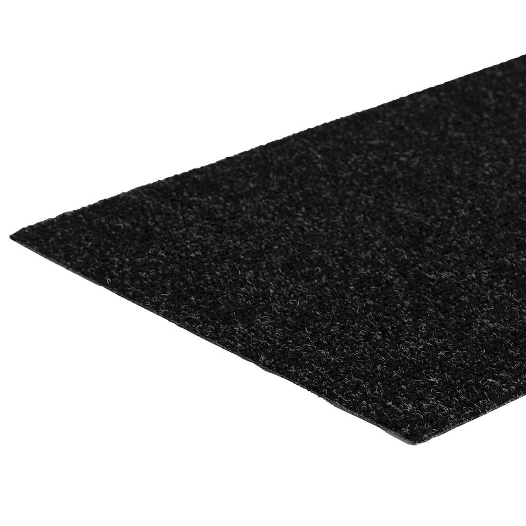 Trappematter selvklebende 30 stk 60x25 cm svarte rektangulære