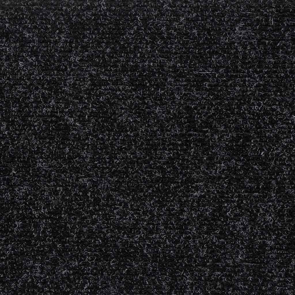 Trappematter selvklebende 30 stk 60x25 cm svarte rektangulære