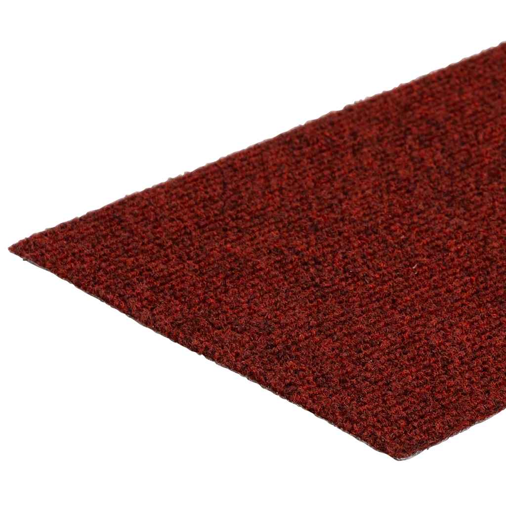 Trappematter selvklebende 30 stk 60x25 cm bordeauxrød rektangulær