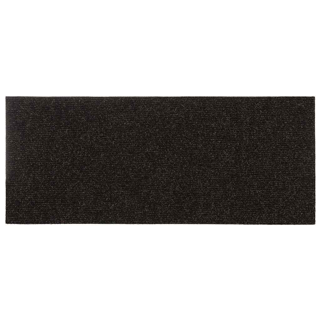 Trappematter selvklebende 30 stk 60x25 cm mørkebrune rektangulære