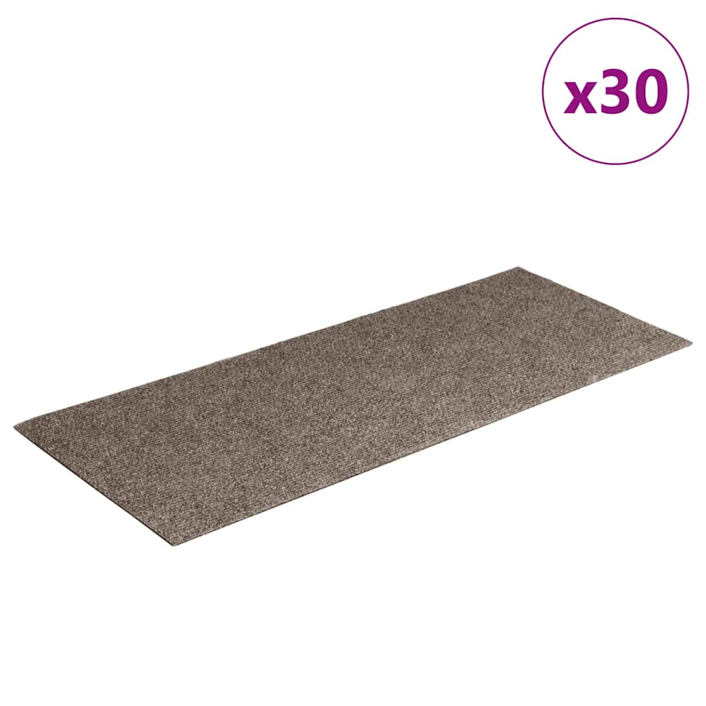 Trappematter selvklebende 30 stk 60x25 cm beige rektangulære