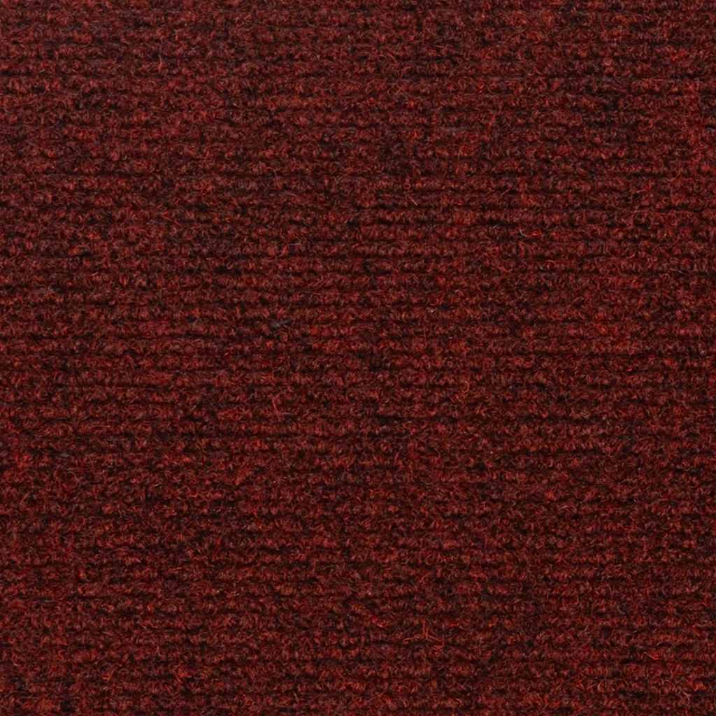 Trappematter selvklebende 30 stk 76x20 cm bordeauxrød rektangulær