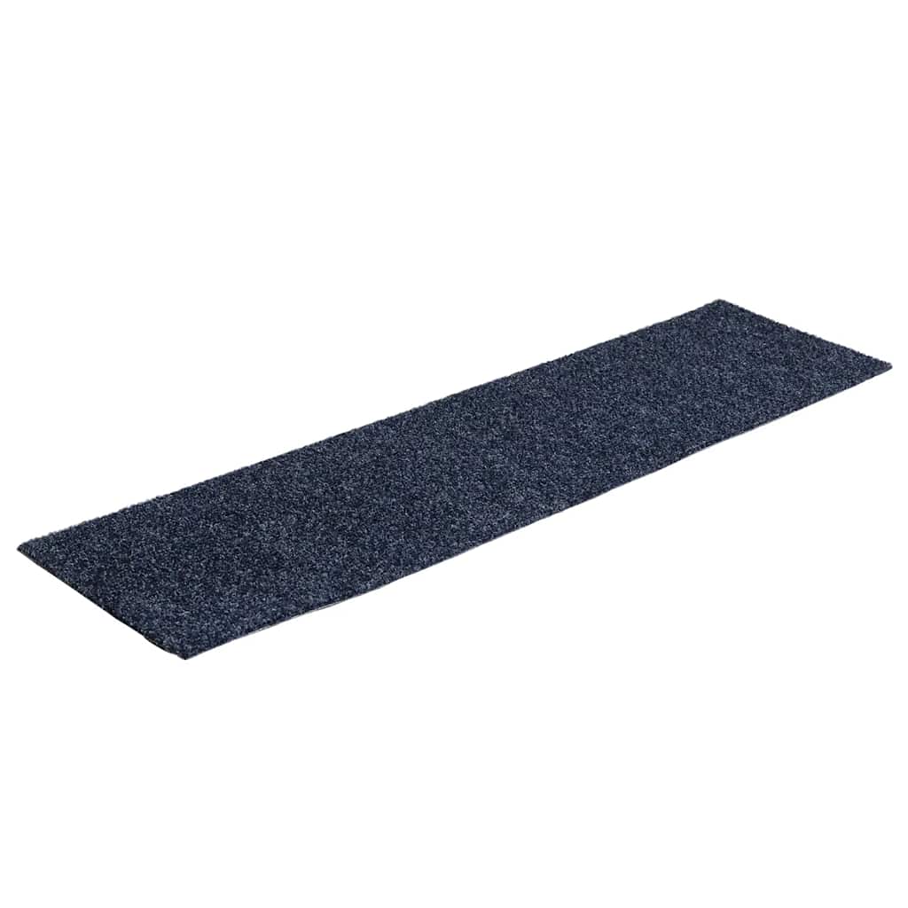 Trappematter selvklebende 30 stk 76x20 cm gråblå rektangulære