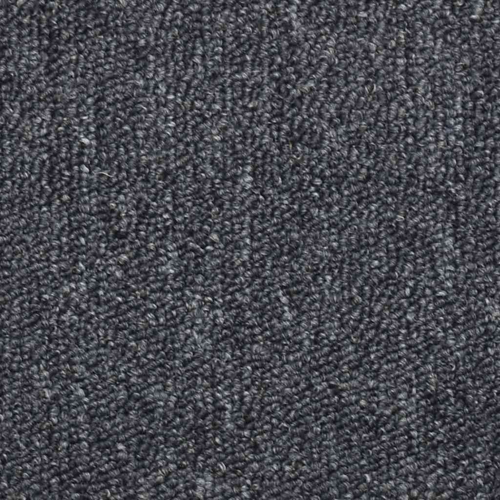 Trappematter 30 stk 56x17x3 cm mørkegrå og blå halvrund