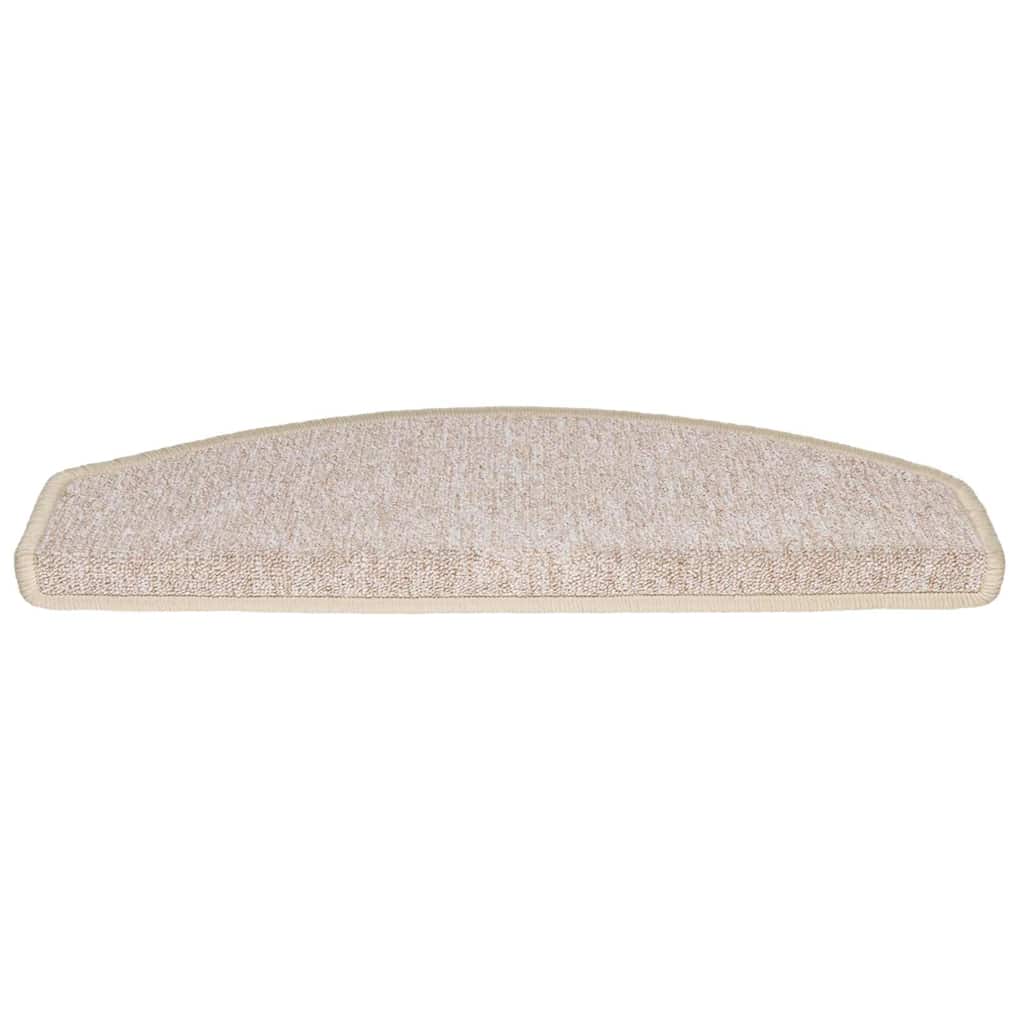 Trappematter 30 stk 65x24x4 cm taupe halvrund store