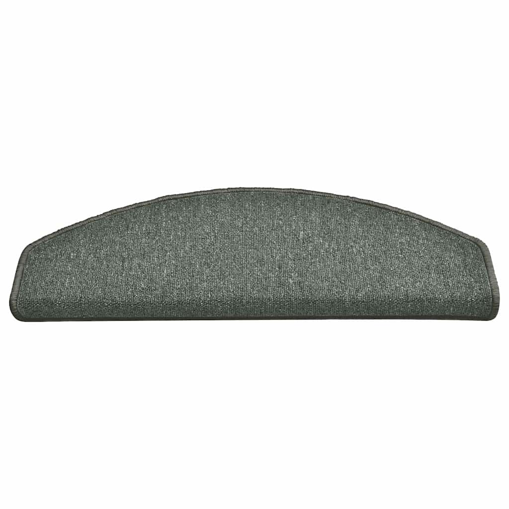 Trappematter 30 stk 65x24x4 cm mørkegrønne halvrund store