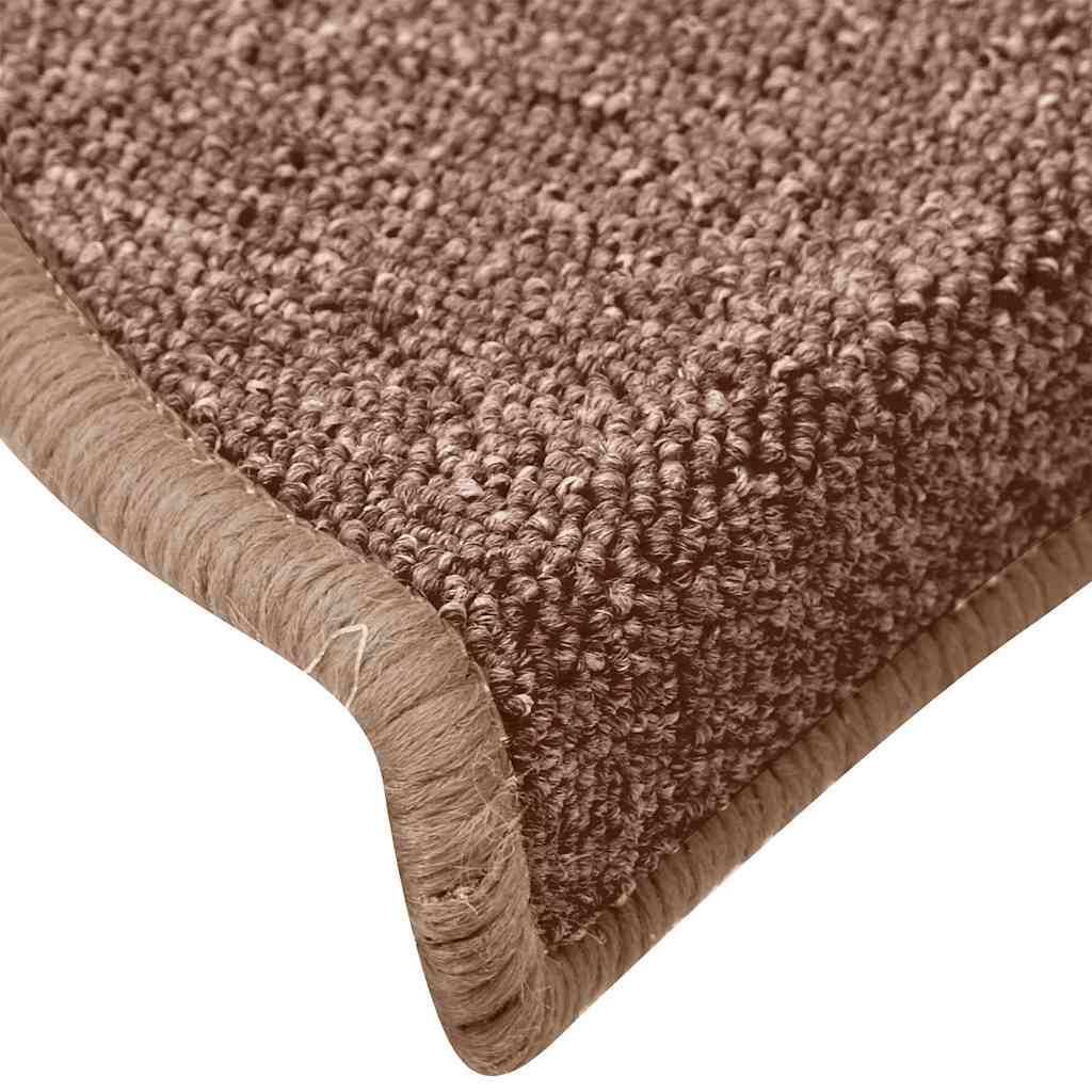 Trappematter 30 stk 65x24x4 cm brune halvrund store