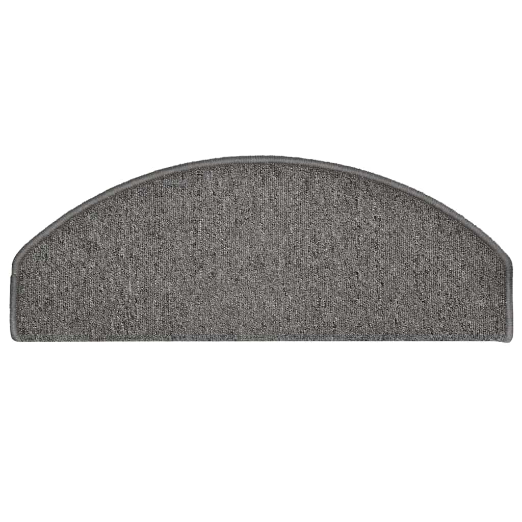 Trappematter 30 stk 65x24x4 cm mørkegrå halvrund store