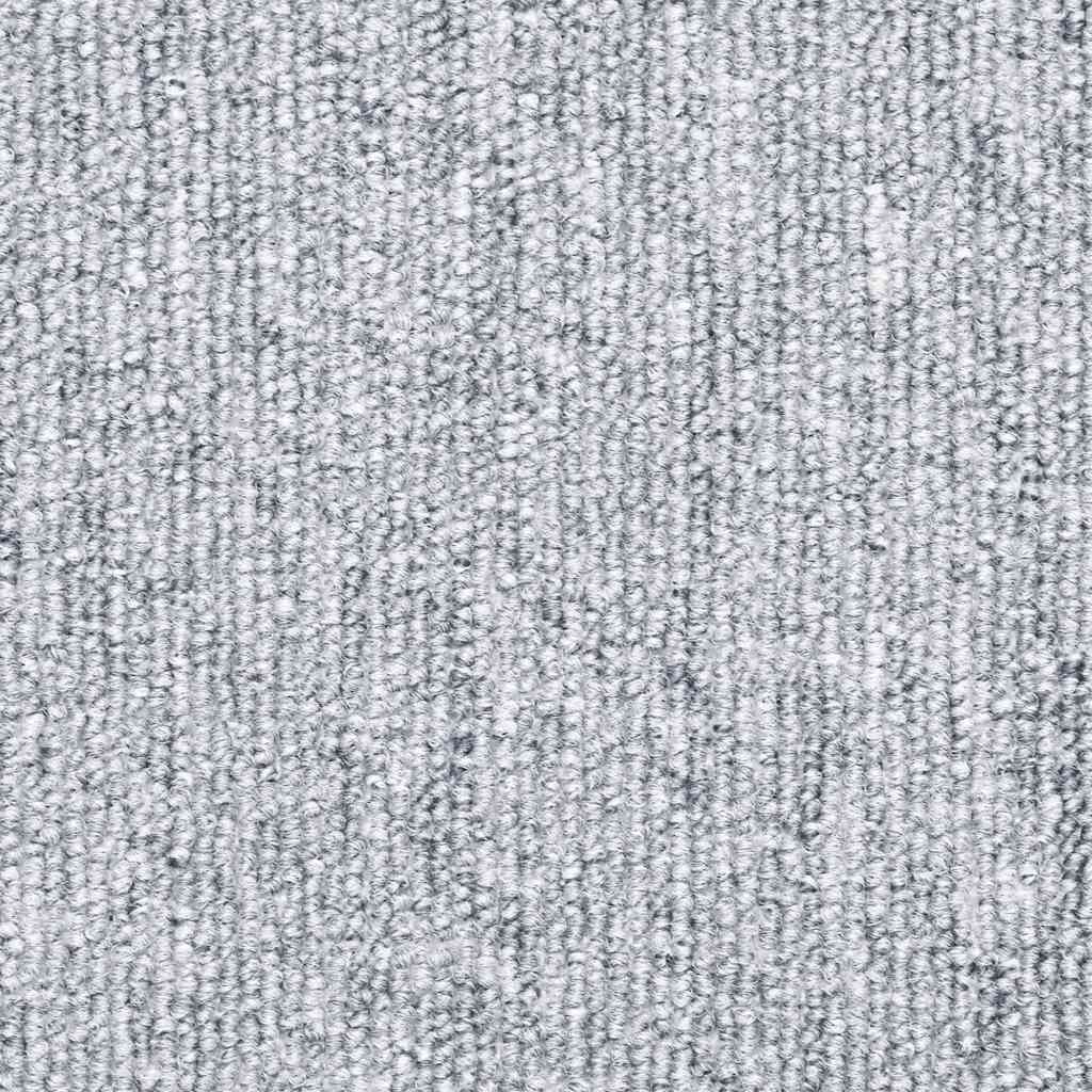 Trappematter 20 stk 56x17x3 cm lysegrå halvrund