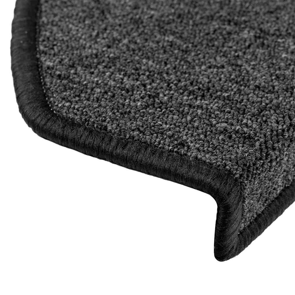 Trappematter 20 stk 65x24x4 cm antrasitt halvrund store