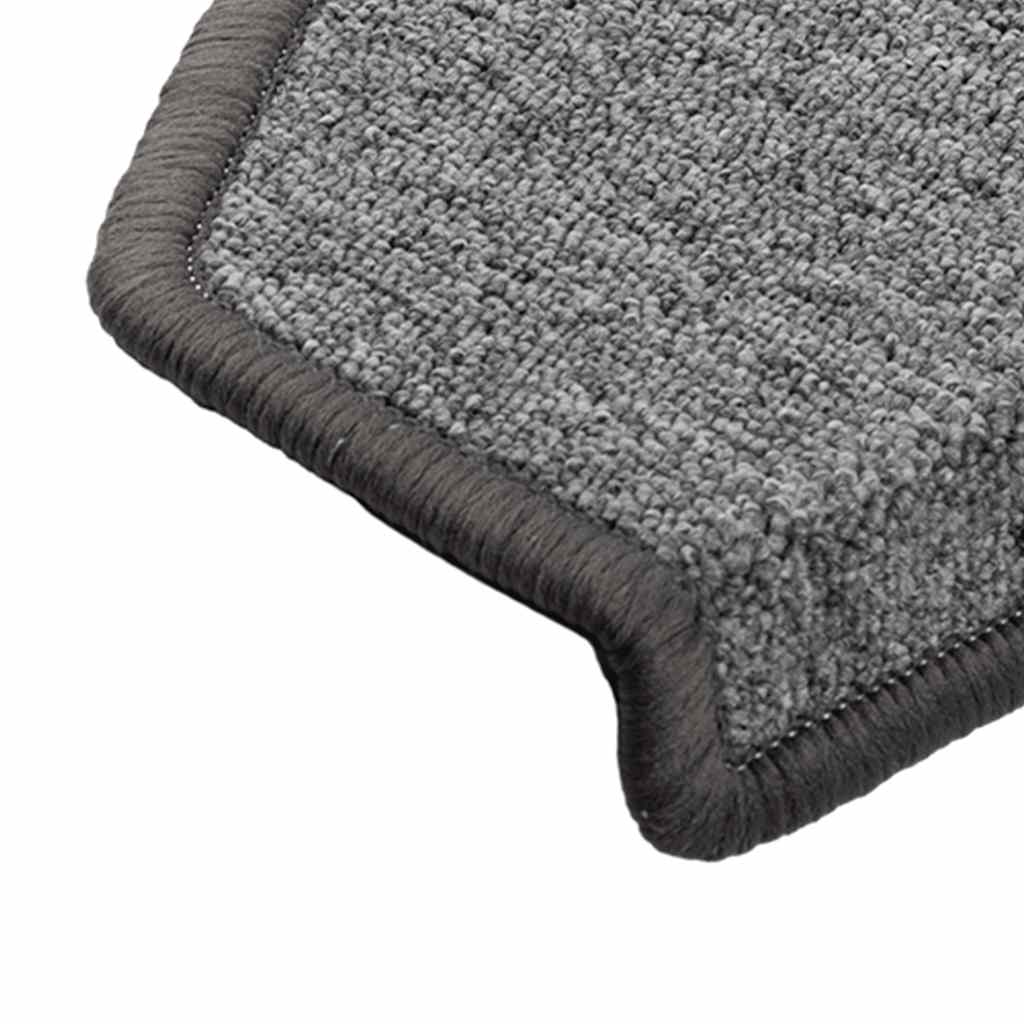 Trappematter 20 stk 65x24x4 cm mørkegrå halvrund store