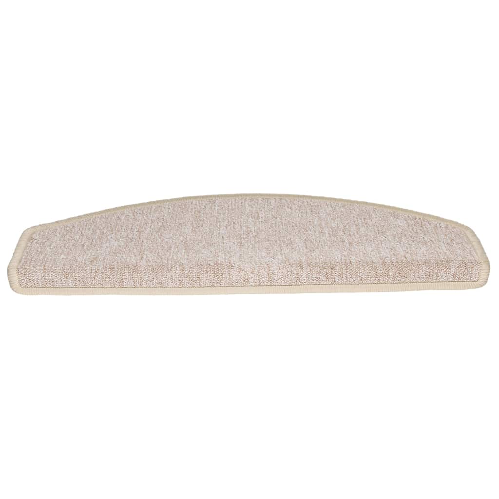 Trappematter 20 stk 65x24x4 cm taupe halvrund store