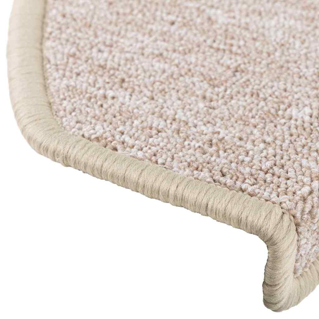 Trappematter 20 stk 65x24x4 cm taupe halvrund store