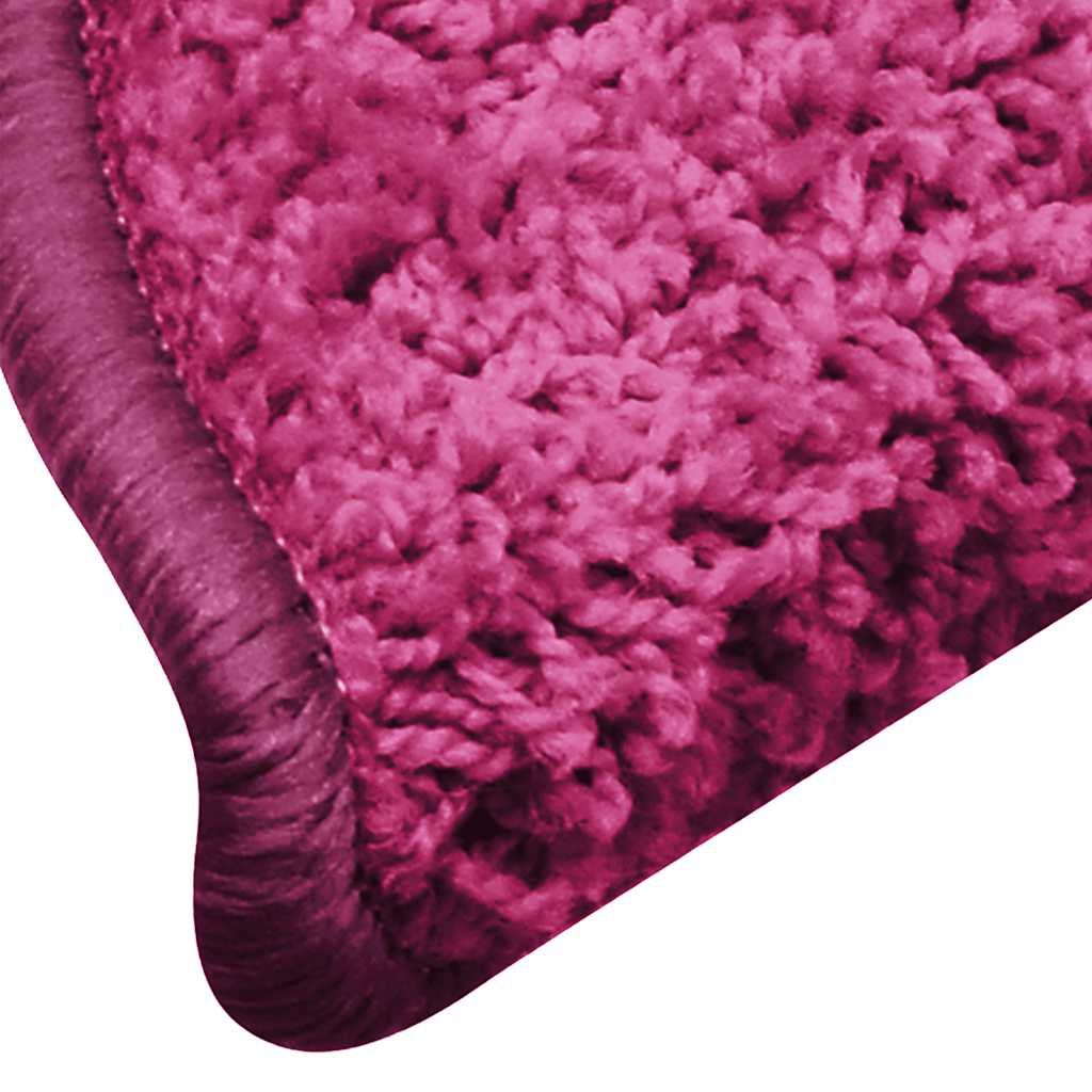 Trappematter 30 stk 56x17x3 cm rosa halvrund