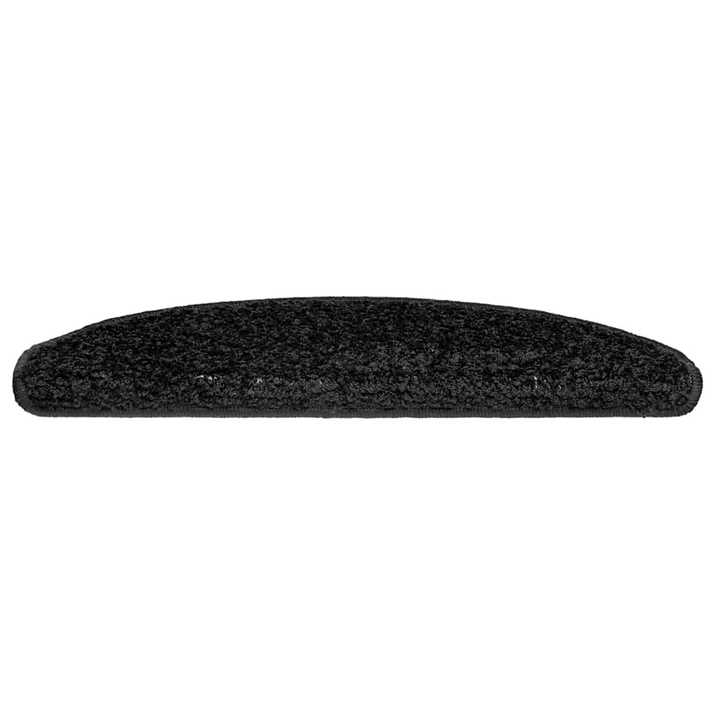 Trappematter 30 stk 65x21x4 cm svarte halvrund store