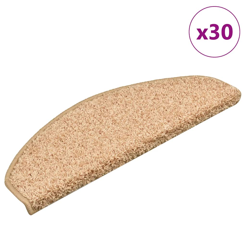 Trappematter 30 stk 65x21x4 cm gull halvrund store