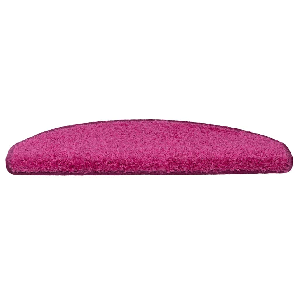 Trappematter 30 stk 65x21x4 cm rosa halvrund store
