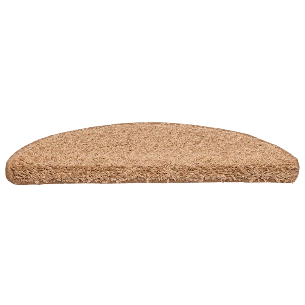 Trappematter 20 stk 56x17x3 cm beige halvrund