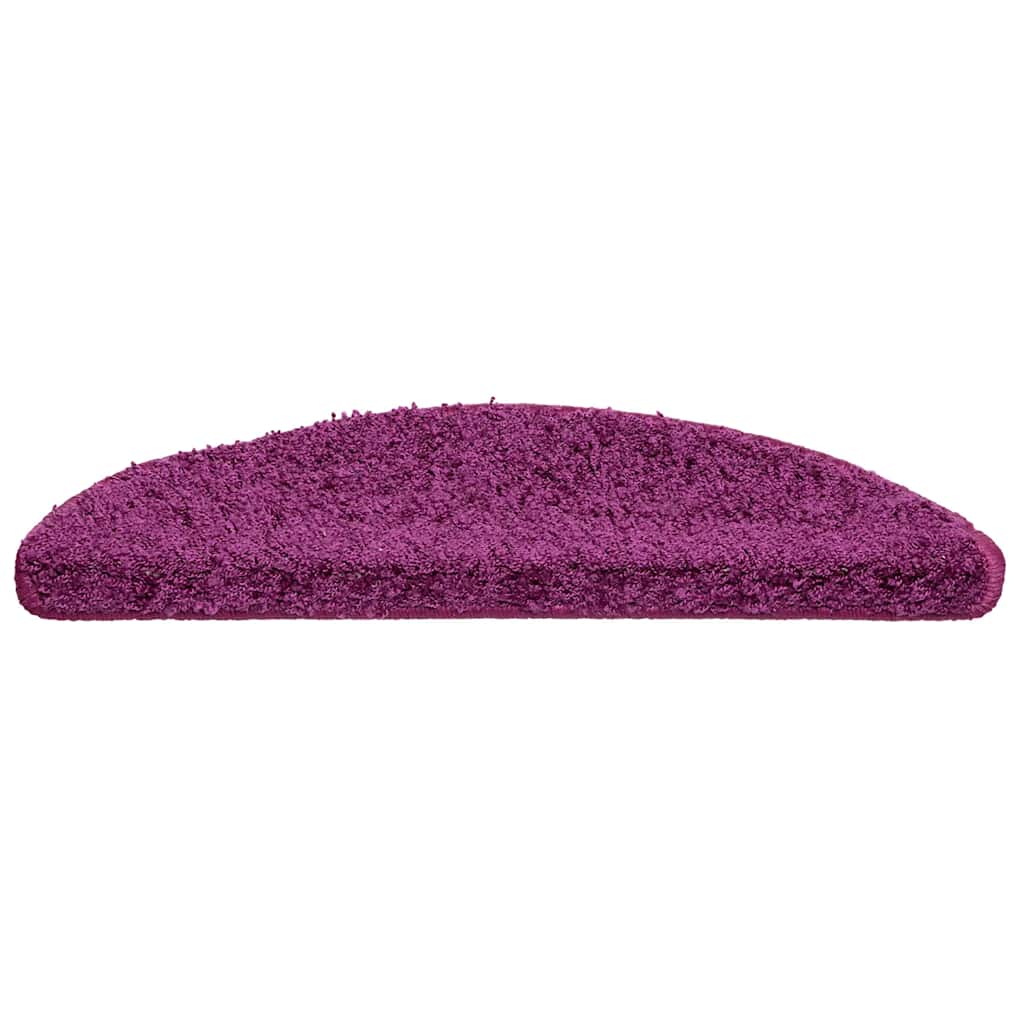 Trappematter 20 stk 56x17x3 cm fiolett halvrund