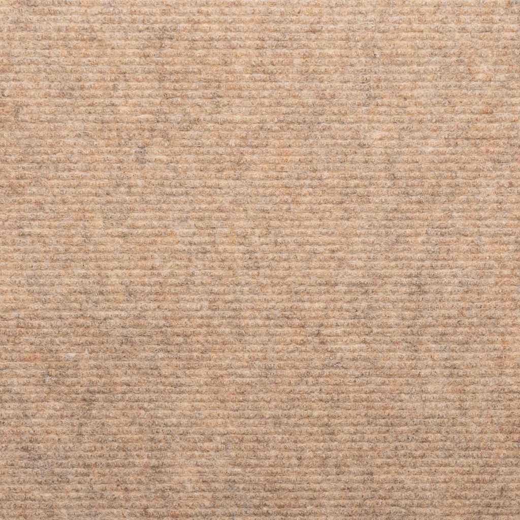 Selvklebende trappematter 30 stk beige 56x17x3 cm