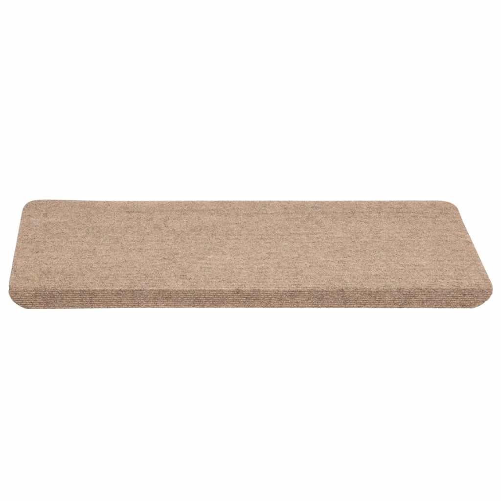 Selvklebende trappematter 30 stk beige 65x24,5x3,5 cm