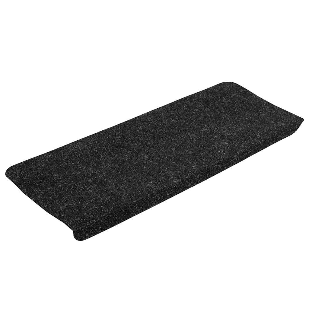 Selvklebende trappematter 30 stk antrasitt 65x24,5x3,5 cm